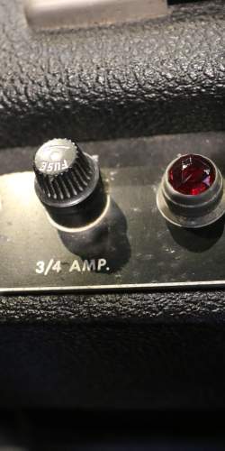 Fender Reverb Unit Blackface White Knob de 1964