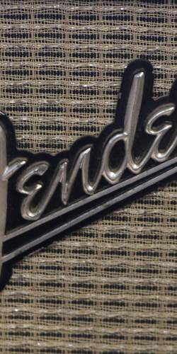 Fender Reverb Unit Blackface White Knob de 1964