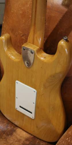 Fender Stratocaster Naturelle de 1972 (revernie)