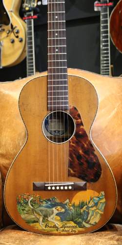 Harmony Supertone Houn' Dog Bradley Kincaid Parlor de 1929