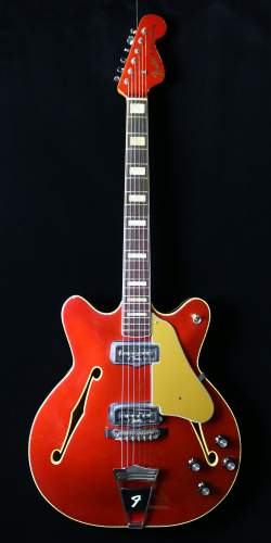 Fender Coronado II candy apple red de 1974