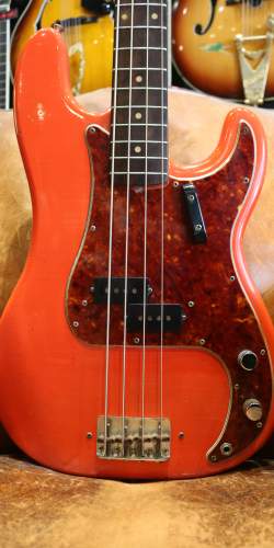 Fender Precision Bass Fiesta Red (Refin) de 1962