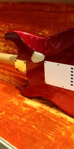 Fender Stratocaster Série L Candy Apple Red de 1964