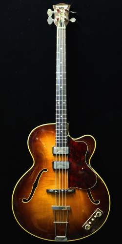 Hofner President Bass "Cavern Pickup" Sunburst de 1961