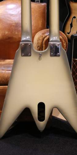 Jacobacci Flying V Double Manche Silverburst de 1981