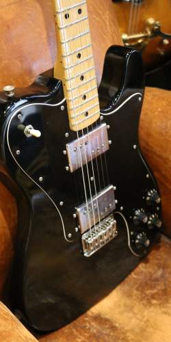 Fender Telecaster Deluxe Noire de 1974