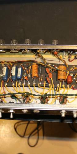 Fender Deluxe Reverb "Blackface" No Logo de 1964