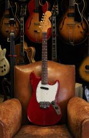 Fender Musicmaster II Red de 1966