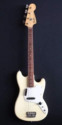 Fender Bass Musicmaster Olympic White 1974
