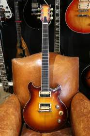 Dubreuille "Diablo" type Les Paul Double Cut Varitone Sunburst 2020