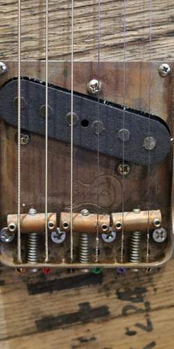 Justin Johnson Telecaster Jim Beam Whiskey Barrel Guitar Tank 224