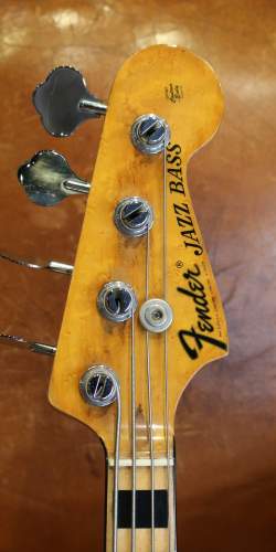 Fender Jazz Bass Naturelle de 1973