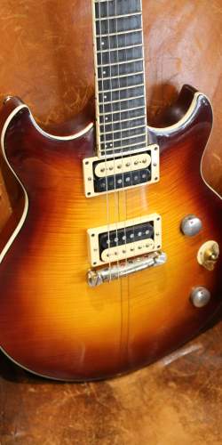 Dubreuille "Diablo" type Les Paul Double Cut Varitone Sunburst 2020