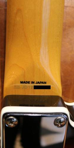 Fender Telecaster TL-62B (MIJ) Sunburst de 2012