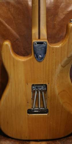 Fender Stratocaster Natural de 1973