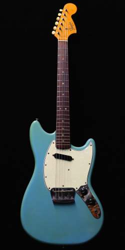 Fender Musicmaster Grey Bottom Daphne Blue de 1966