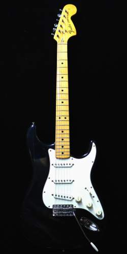 Fender Stratocaster Custom Color Black de 1974