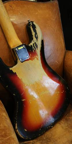 Fender Jazz Bass Sunburst de 1962