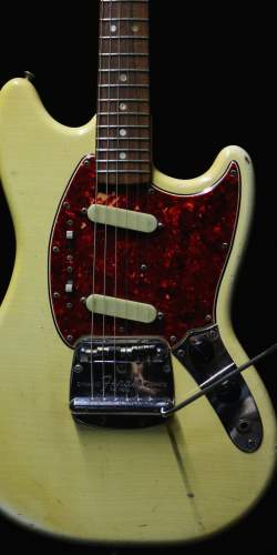 Fender Mustang Olympic White de 1965
