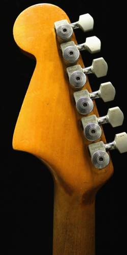 Fender Jaguar Modifiée Candy Apple Red de 1965