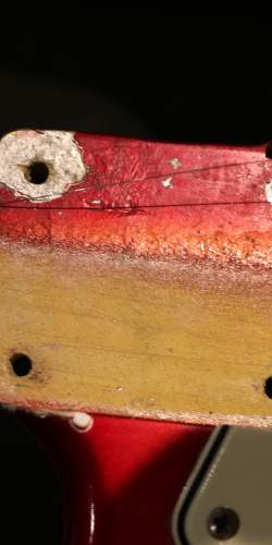 Fender Stratocaster Série L Candy Apple Red de 1964