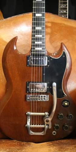 Gibson SG Standard Walnut de 1974 avec Bigsby d'origine