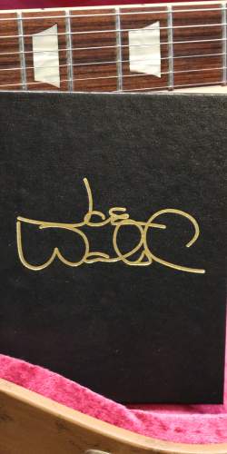 Gibson Les Paul Custom Shop 1960 VOS Joe Walsh Signature Tangerine Burst de 2013