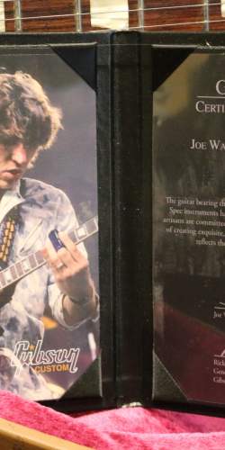 Gibson Les Paul Custom Shop 1960 VOS Joe Walsh Signature Tangerine Burst de 2013