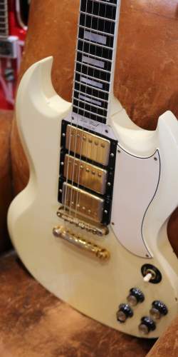 Gibson '61  SG Custom Reissue Antique Ivory de 1991