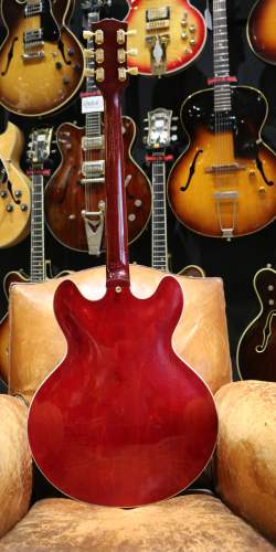 Gibson ES 355 T en rare configuration mono originale ! Cherry red de 1966
