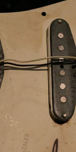 Fender Stratocaster Olympic White de 1972