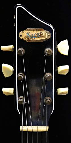 Supro Dual Tone David Bowie Artic White de 1960's