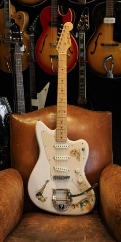 Fender Custom Shop Pin Up Jazzmaster White Mary Kay de 1997