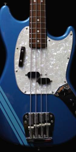 Fender Mustang Bass Blue Competition de 1973