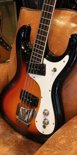 Mosrite Bass Sunburst 1970's