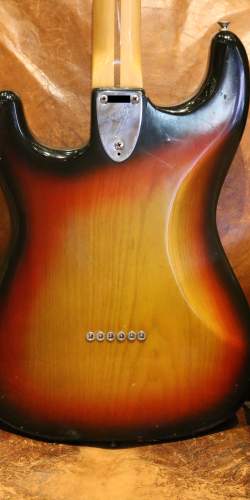 Fender Stratocaster Hardtail Sunburst de 1975