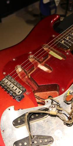 Fender Stratocaster Série L Candy Apple Red de 1964