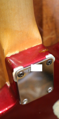 Fender Stratocaster Série L Candy Apple Red de 1964