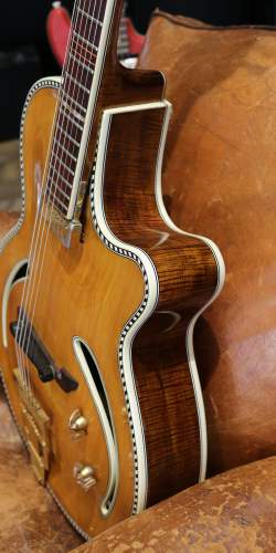 Hopf Super De Luxe Archtop Natural 1950's