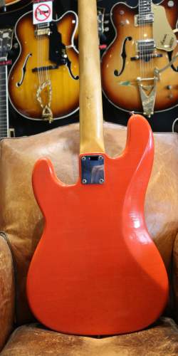 Fender Precision Bass Fiesta Red (Refin) de 1962