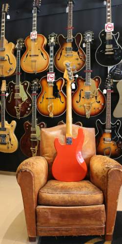 Fender Precision Bass Fiesta Red (Refin) de 1962