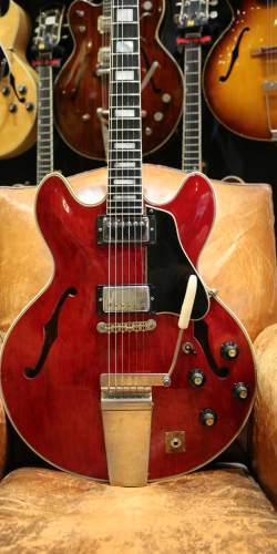 Gibson ES 355 T en rare configuration mono originale ! Cherry red de 1966