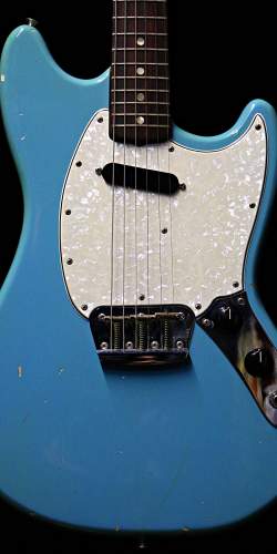 Fender Musicmaster Daphne Blue de 1966