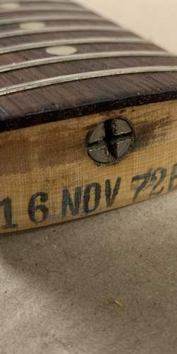 Fender Mustang Blue Competition 1972