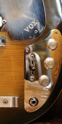 Vox Mark XII "Teardrop" 12-String Thinline 2-Tone Sunburst Flame Top Made in Italy des 1960's