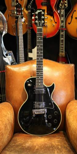 Gibson Les Paul SM (Solid Mahogany) Black de 1980