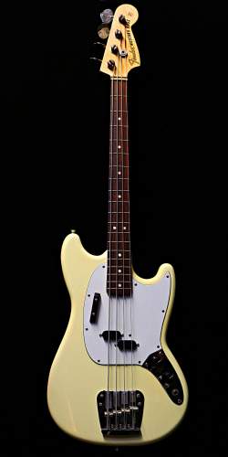 Fender Mustang Bass Olympic White de 1974