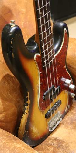 Fender PJ Precision Jazz Bass Sunburst de 1965