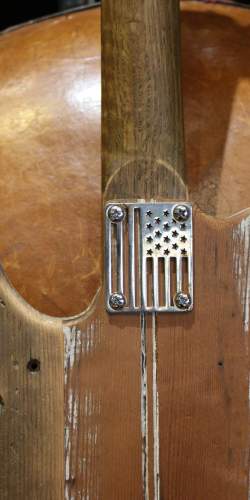 Justin Johnson Telecaster Jim Beam Whiskey Barrel Guitar Tank 224