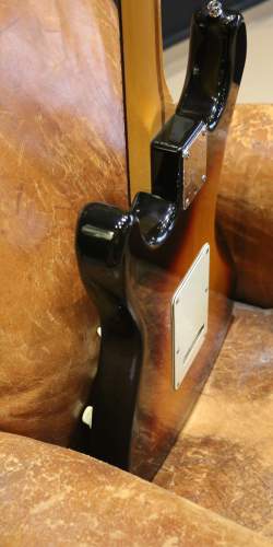 Fender Deluxe Stratocaster Plus Sunburst de 1988.